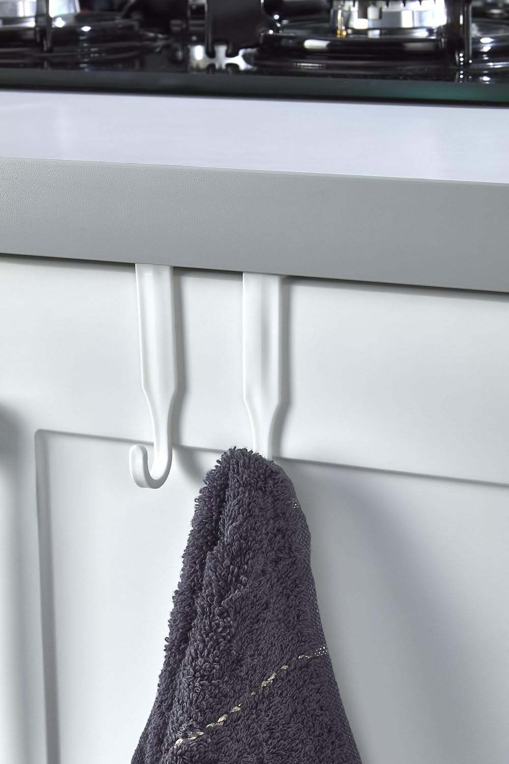 Orret Home 12 Adet Çok Amaçlı Askı – Kapı Arkası, Dolap, Çekmece ve Havlupan Uyumlu, Mutfak ve Banyo İçin Pratik Plastik Askı, Kalorifer Peteğine Asılabilir Seti