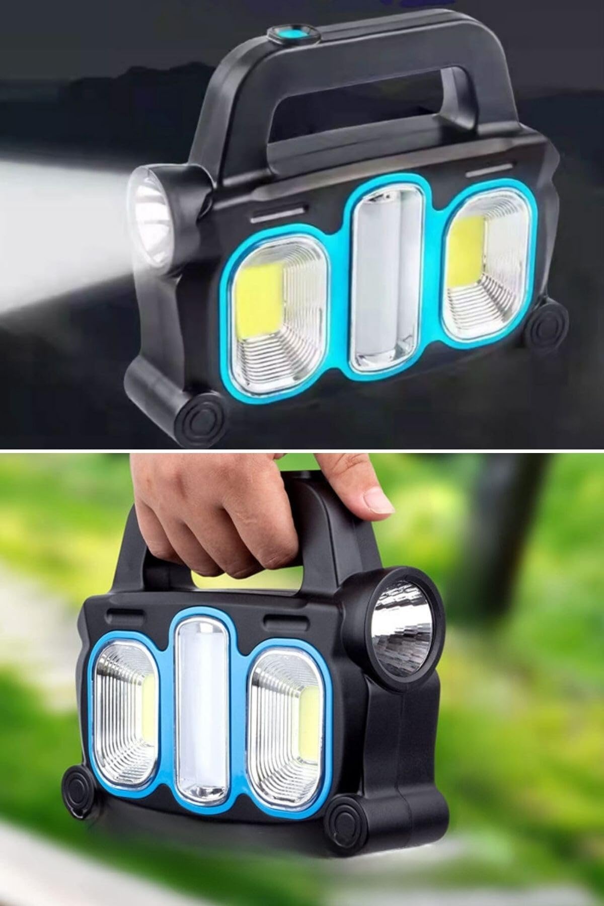 Buffer Hurry Bolt Güneş Enerjili Taşınabilir Çalışma Lambası – Powerbank Özellikli