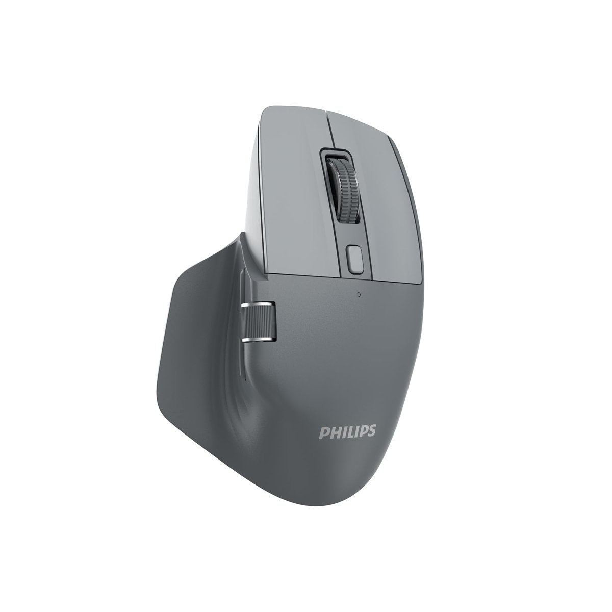Philips SPK7858 Bluetooth Kablosuz Çift Modlu 4000DPI 7 Tuşlu Optik Mouse Gri