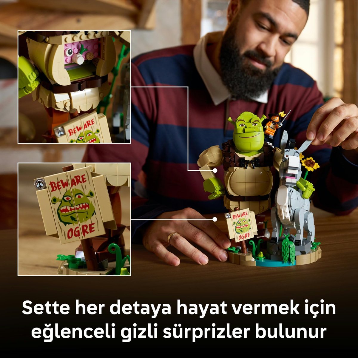 LEGO Shrek: Şrek, Eşek ve Çizmeli Kedi 72423