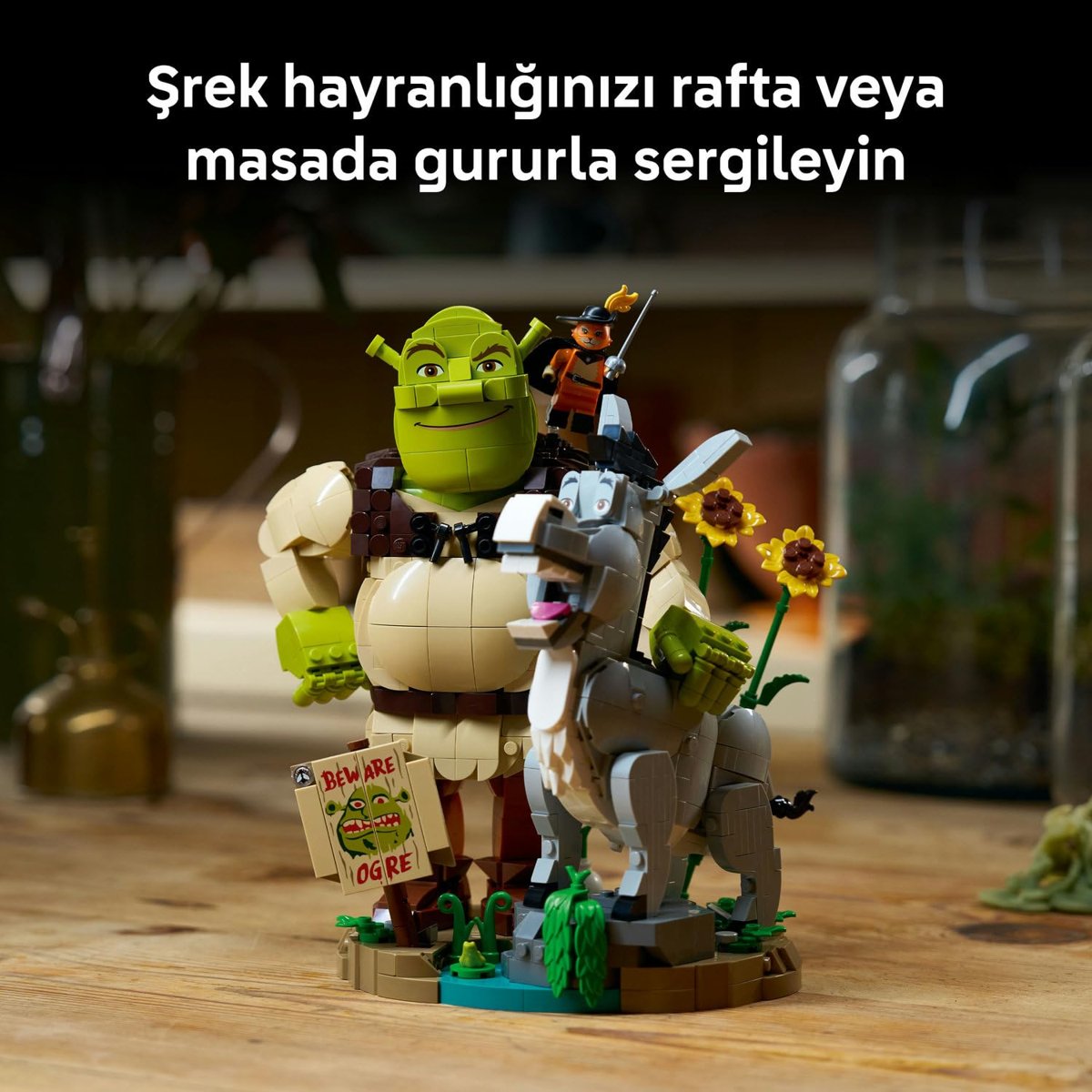 LEGO Shrek: Şrek, Eşek ve Çizmeli Kedi 72423