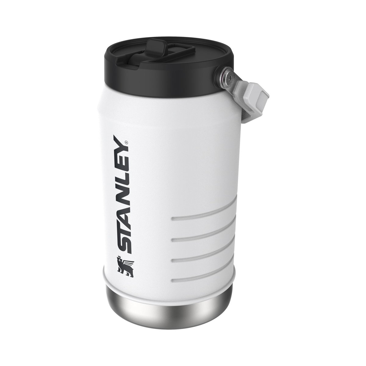 STANLEY IceFlow Flip Straw 2.0 Pipetli Termos Su Şişesi 1.9 Litre - Chalk | Paslanmaz Çelik