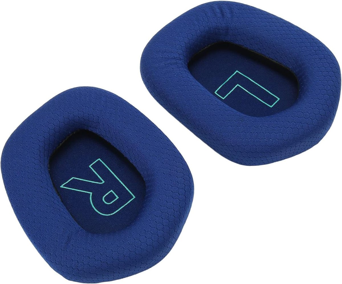 Logitech G733 Uyumlu Kulaklık Pedi Süngeri Yedek Köpük Kulak Pedleri Minder Yastık Logitech G 733 G335 K/DA Lightspeed Kablosuz Oyun Kulaklığı ile Uyumlu Ped Earpad-MAVİ