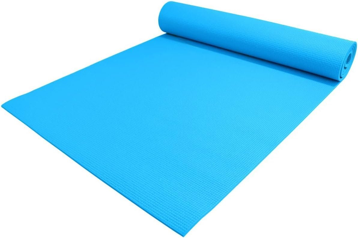 Yoga Aksesuarları 6 MM Kalınlığında Yüksek Yoğunluklu Lüks Kaymaz Egzersiz Pilates ve Yoga Matı