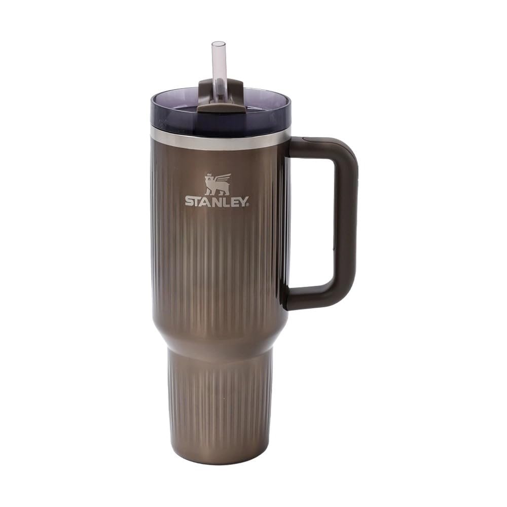 Stanley Quencher H2.0 Fluted Pipetli Termos 1,18 L Kahverengi