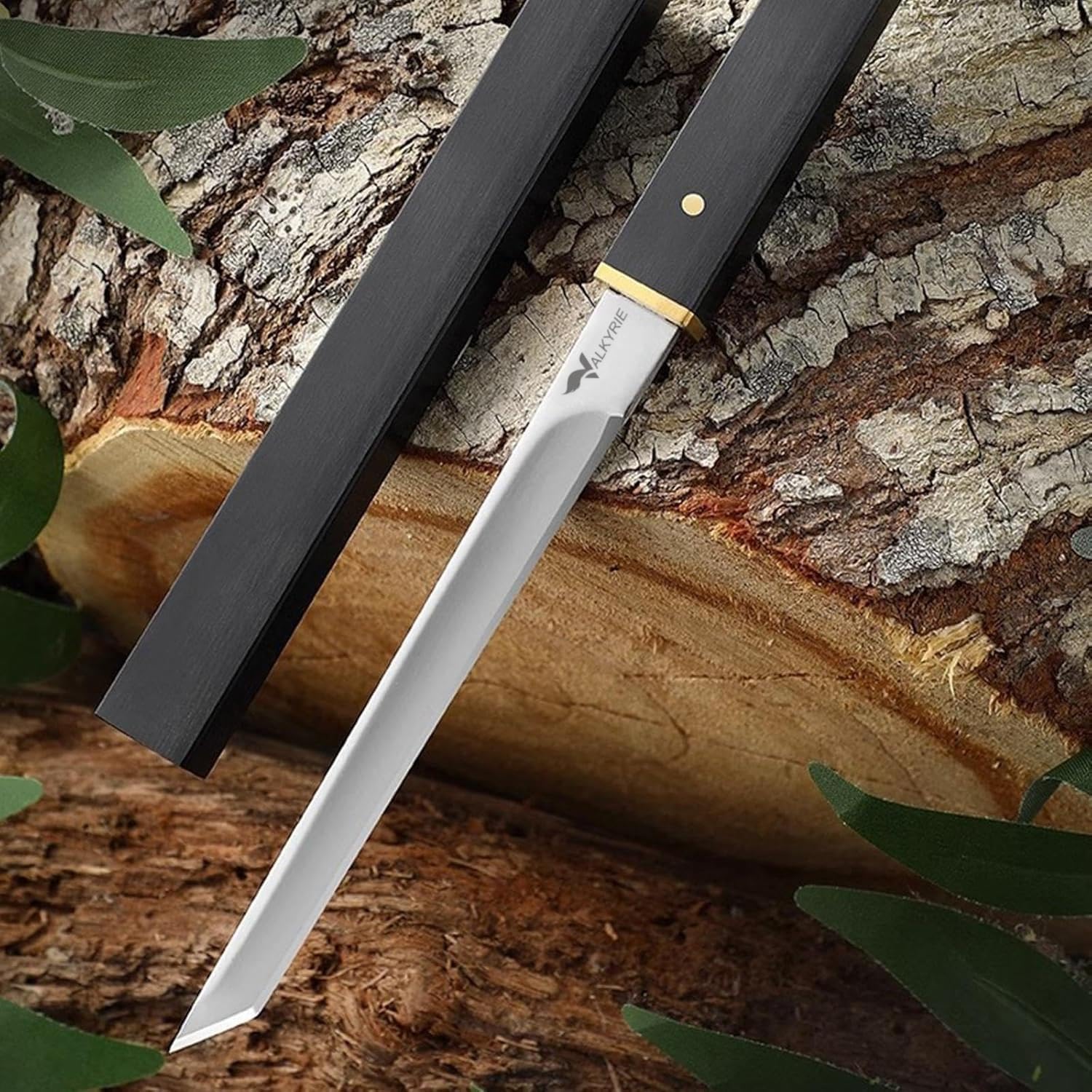Valkyrie Japon Şef Bıçağı – Keskin Şerit Bıçak 20 cm Kılıflı | Ultra Hafif 43gr | Meyve Sebze Et Doğrama