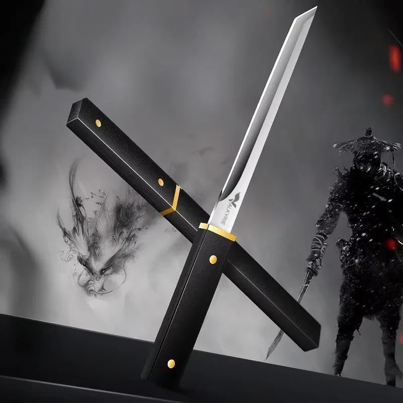 Valkyrie Japon Şef Bıçağı – Keskin Şerit Bıçak 20 cm Kılıflı | Ultra Hafif 43gr | Meyve Sebze Et Doğrama