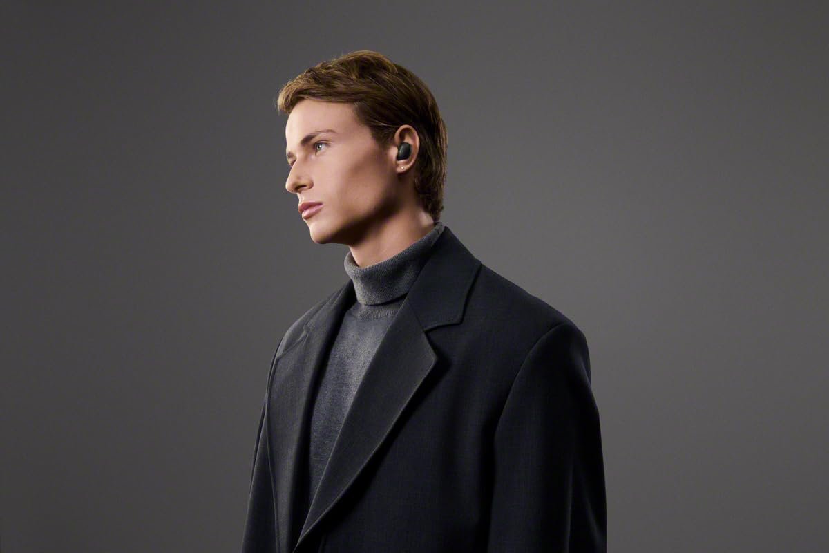 Sony WF-1000XM6 En İyi Gerçekten Kablosuz Gürültü Önleyici Kulaklıklar (2026 Model), Bluetooth Kulak İçi Kulaklıklar, Stüdyo Kalitesinde Ses, 24 Saate Kadar Pil Ömrü, Siyah