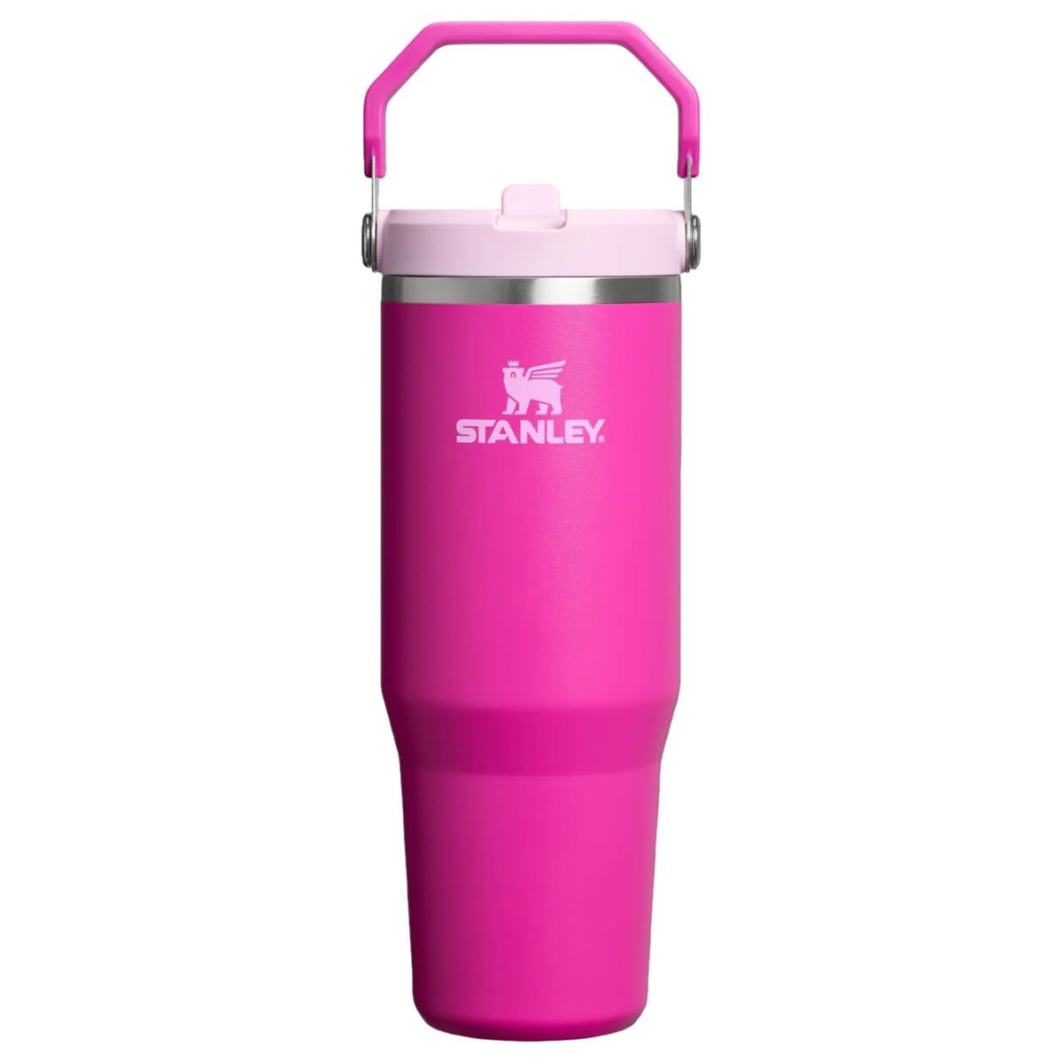 Stanley The IceFlow Flip Straw 2.0 Tumbler 0.89L Pembe Termos