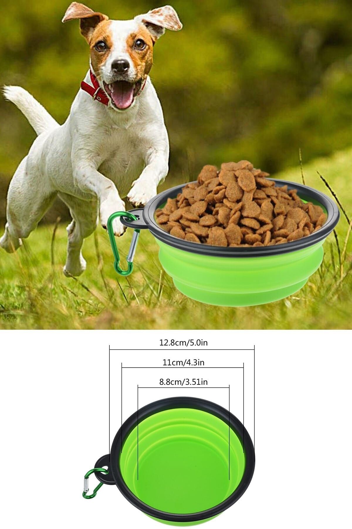 Buffer Katlanabilir Kedi Köpek Mama Ve Su Kabı Köpek Oyuncağı