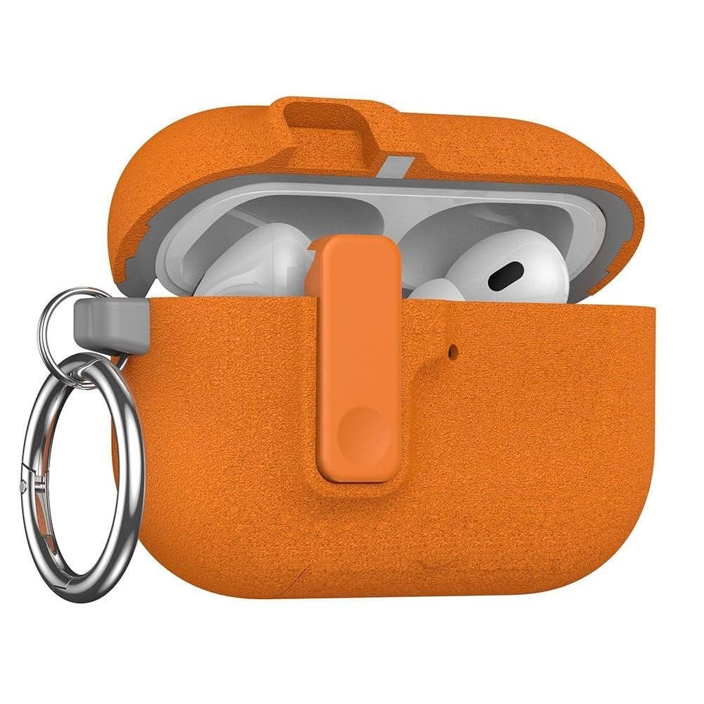 UnDePlus Airpods 4. Nesil ile uyumlu Kılıf Standlı Kilitli TPU Premium Matte Trip Case