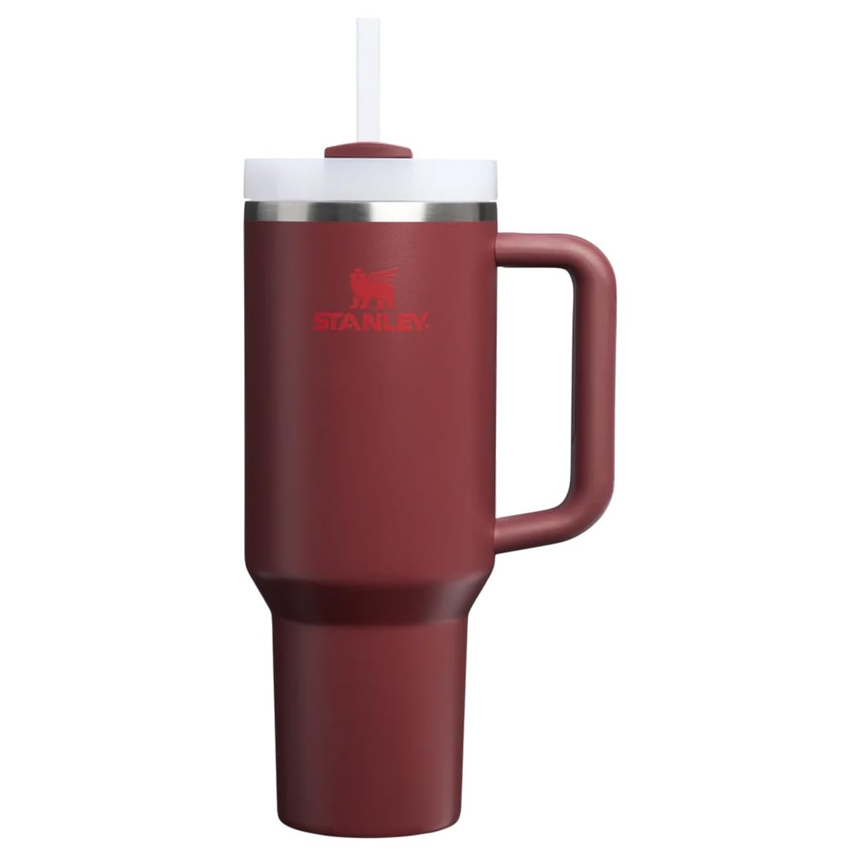STANLEY Quencher H2.0 FlowState Pipetli Termos Bardak 1.18 Litre - Cranberry | Paslanmaz Çelik