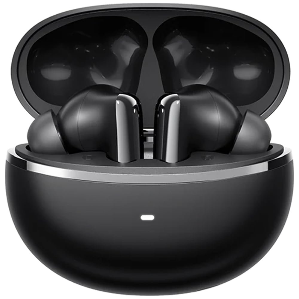 QCY MeloBuds N70, Bluetooth 5.2, Kulak İçi Kulaklık, Siyah, Hi-Res Audio, LDAC, 50dB Hibrit ANC, 50 Saat Pil Ömrü, Kablosuz Şarj
