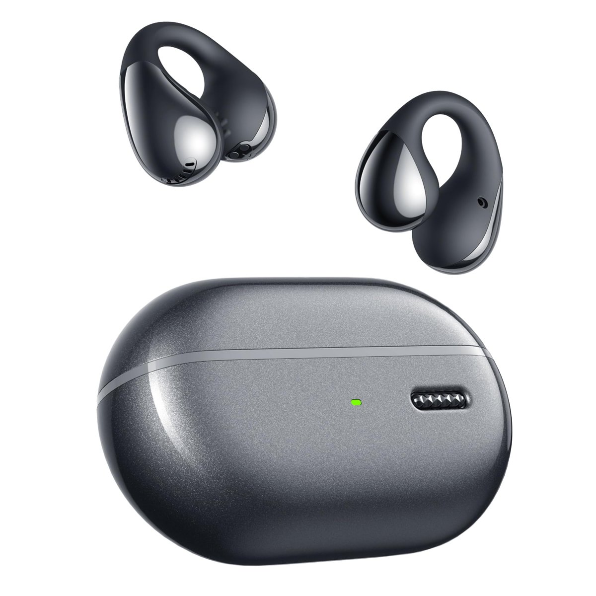 SoundPEATS PearlClip Pro Hi-Res LDAC ENC OWS Kablosuz Bluetooth 6.0 Kulaklık Siyah