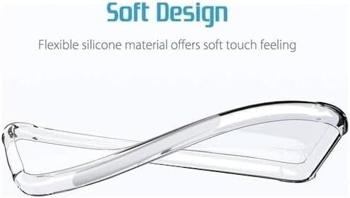 Xiaomi Poco X3 Uyumlu Kamera Korumalı Darbe Önleyici Ultra Slim TPU Şeffaf Silikon Kılıf (Şeffaf, Xiaomi Poco X3)