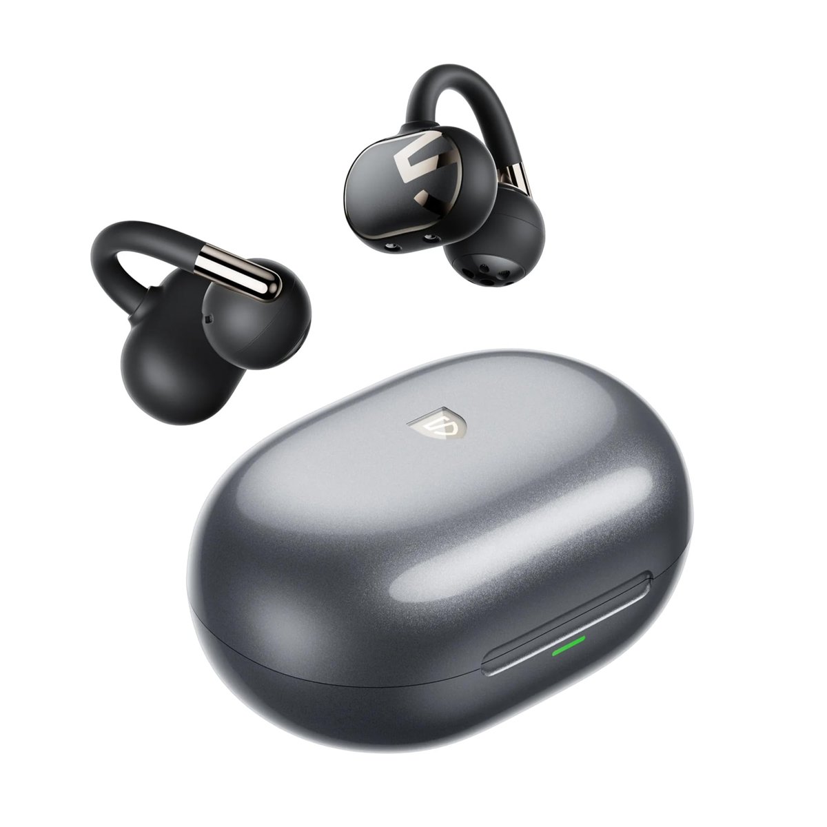SoundPEATS Clip1 Hi-Res LDAC Open-Ear ENC OWS Bluetooth 5.4 Kablosuz Kulaklık Siyah