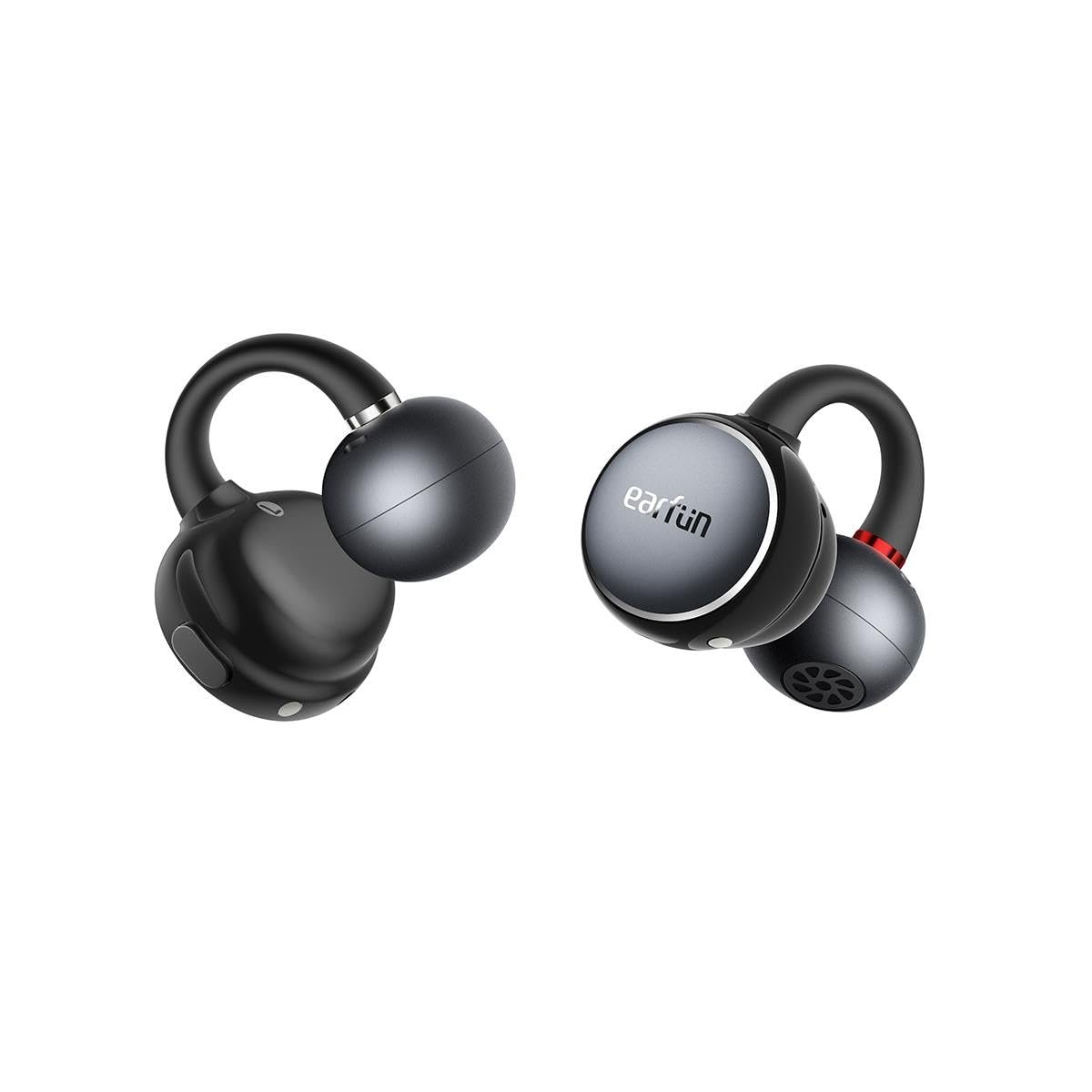 Earfun Clip Open Ear Adaptif Konforlu Kulaklık - Bluetooth 6.0-40 Saat Oynatma Süresi - IP55 - Gümüş Gri (EarFun Türkiye Garantili)