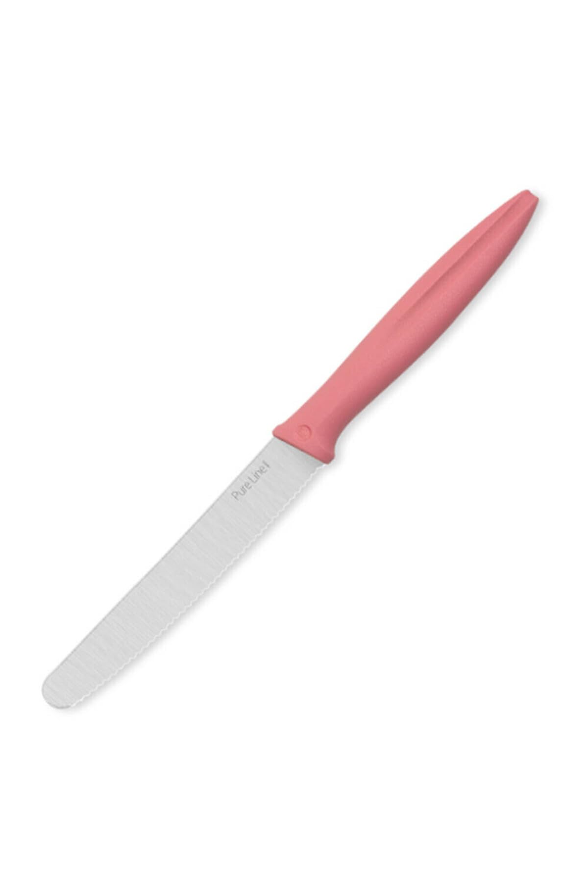 Pirge Pure Line Domates Bıçağı Dişli 12 cm Pembe