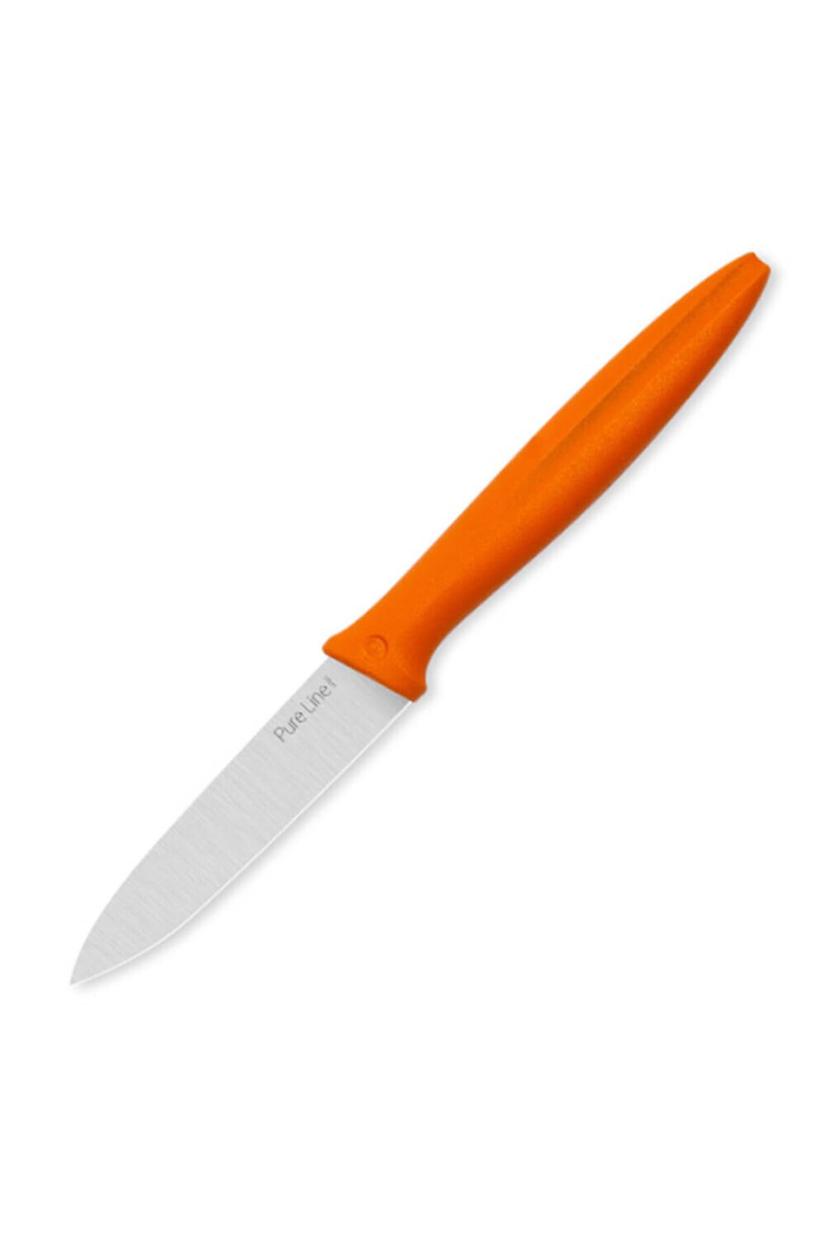 Pirge Pure Line Sivri Soyma Bıçağı 9cm Turuncu