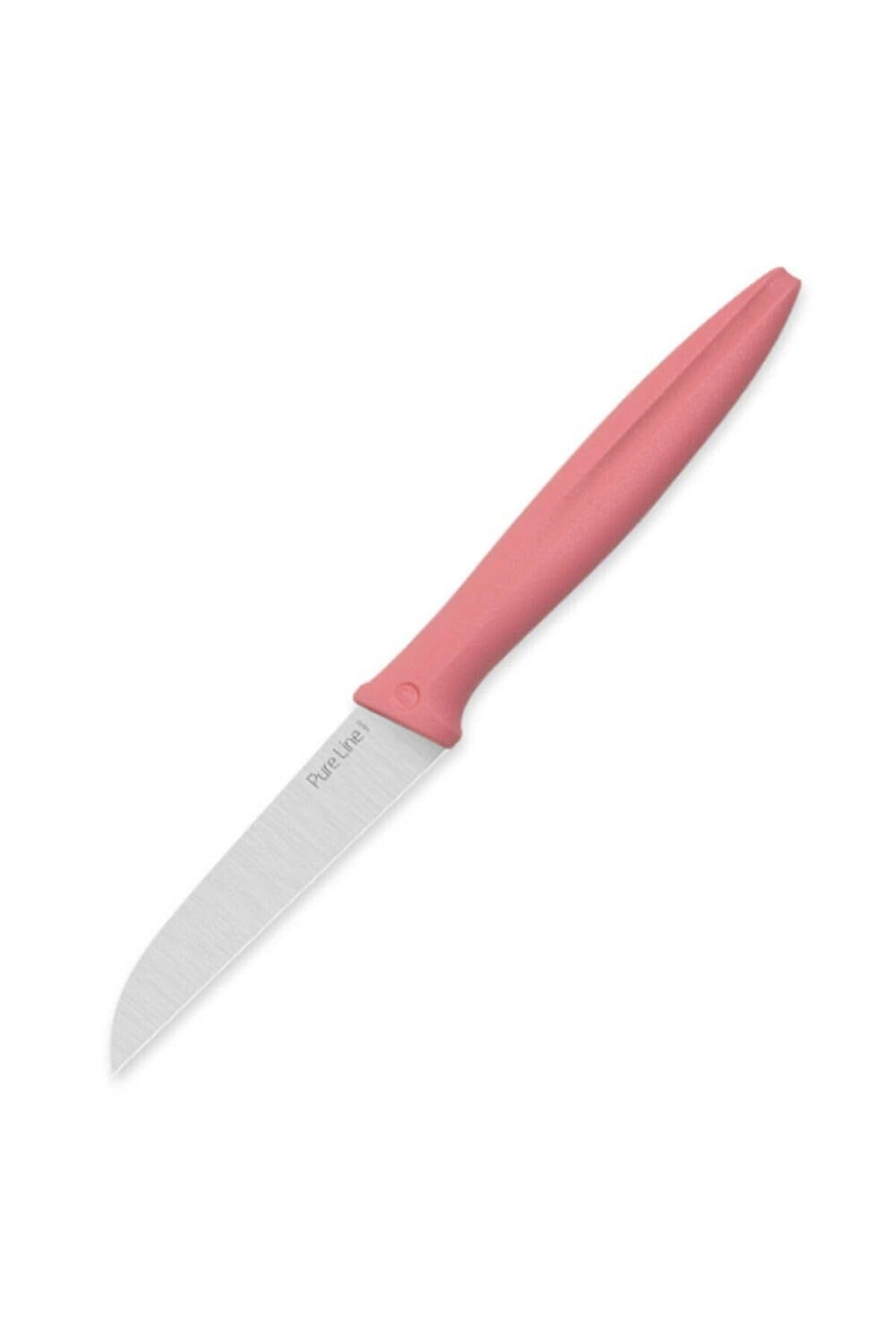 Pirge Pure Line Küt Uçlu Soyma Bıçağı 9cm - 46002 Pembe