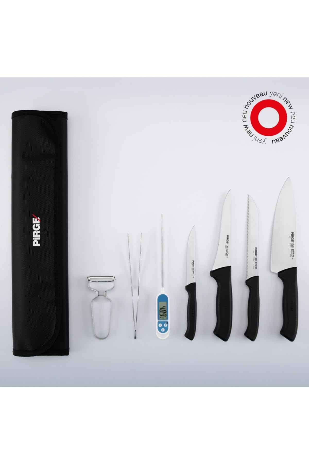 Pirge Ecco Gastronom 7'li Çantalı Set