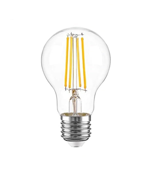 Cata 8W Rustik Led Ampul 10'lu Eko Paket, CT-4217G, E27 Duy Günışığı (Sarı) Işık, Enerji Tasarruflu Dekoratif Filament Edison Ampul