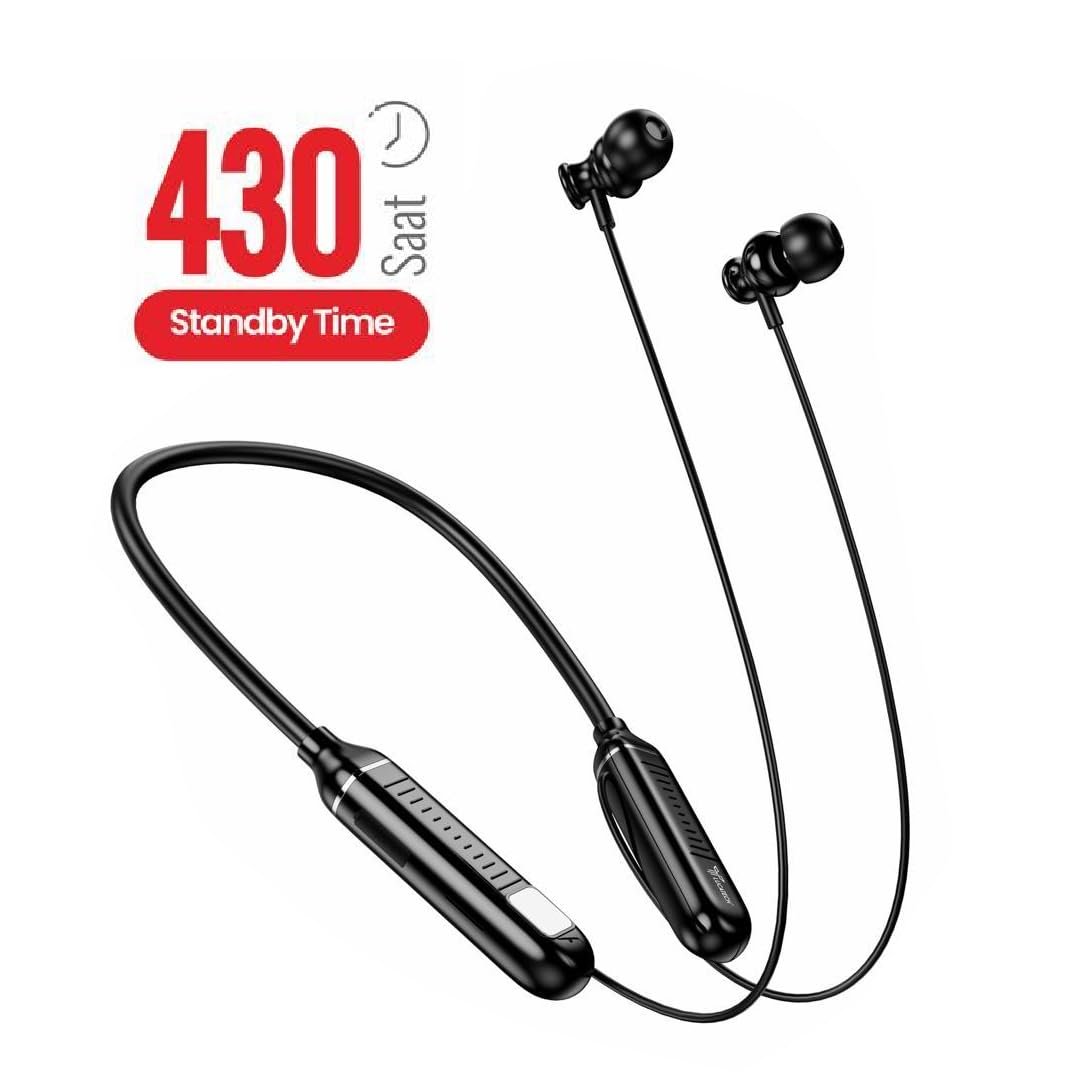 430 Saat Dinleme Süresi olan Boyundan Askılı Bluetooth Kulaklık – Uzun Süre Performans