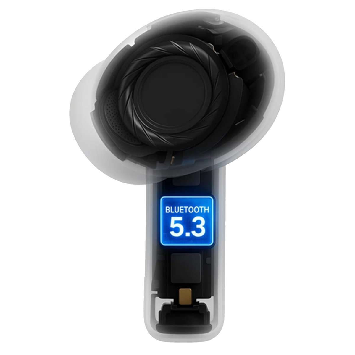 Mioji Air Buds 3 Kablosuz 5.3 IOS Android Windows PC ve Tüm Telefonlar ile Uyumlu Bluetooth Kulaklık - Gümüş