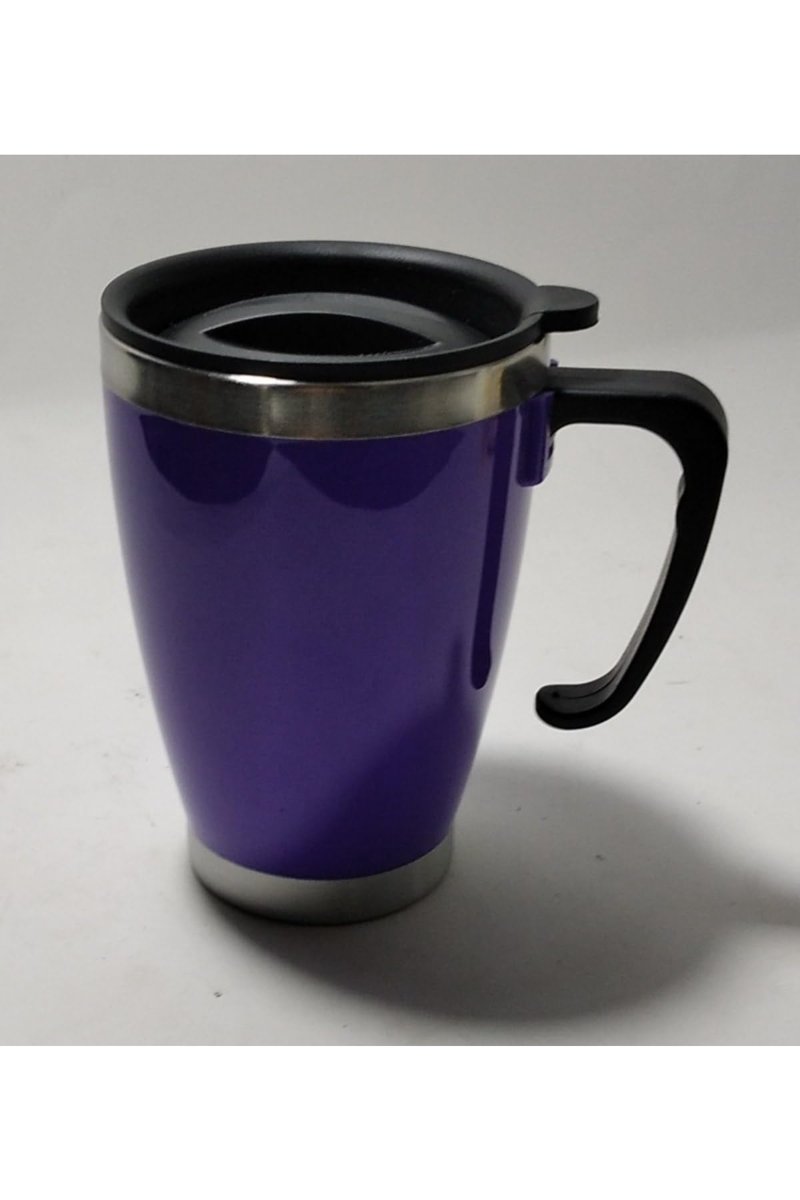 Mor Kulplu 250ml Termos Kaliteli Paslanmaz Çelik Bardak, 737382738283