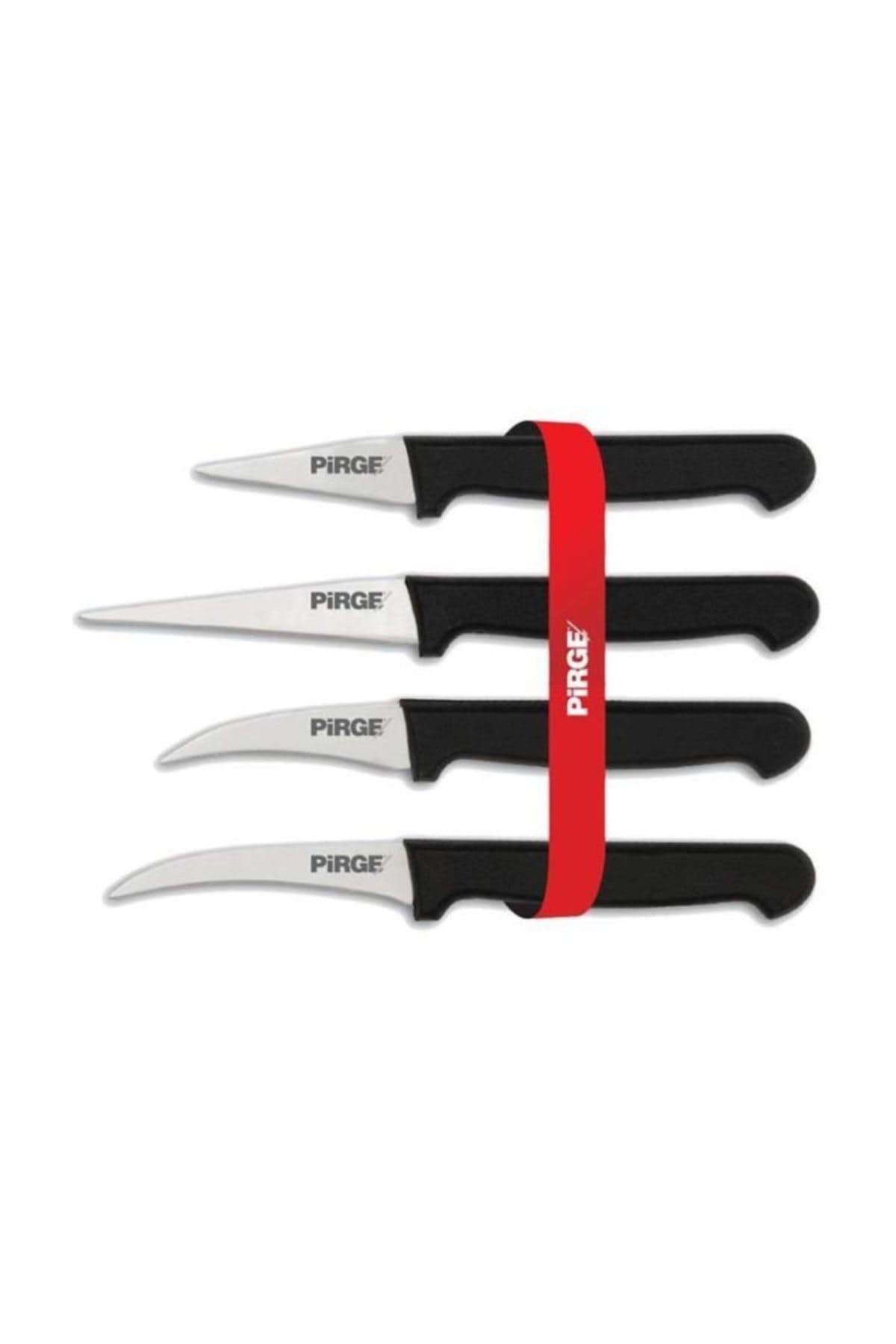 Pirge Dekor Bıçağı 4lü Set 41274 Tek Ebat
