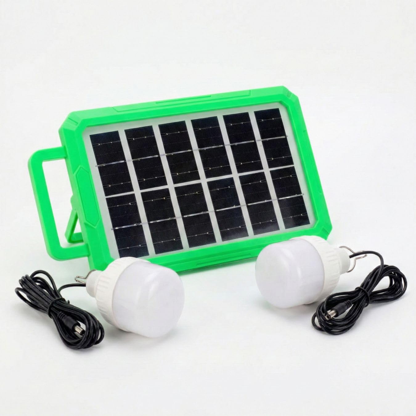 Orret Home 2 Ampullü Solar Panelli Powerbank Özellikli Kamp Işığı Seti – Güneş Enerjili LED Kamp Aydınlatma Sistemi, Taşınabilir Şarjlı Çadır Lambası, Outdoor Acil Durum Işığı