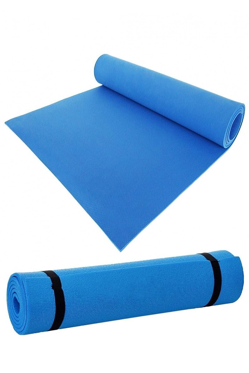 Buffer Pilates Yoga Minderi Spor Yer Matı Fitness Matı 7 mm 150 X 50 Cm Turkuaz, dop9704BF540igo