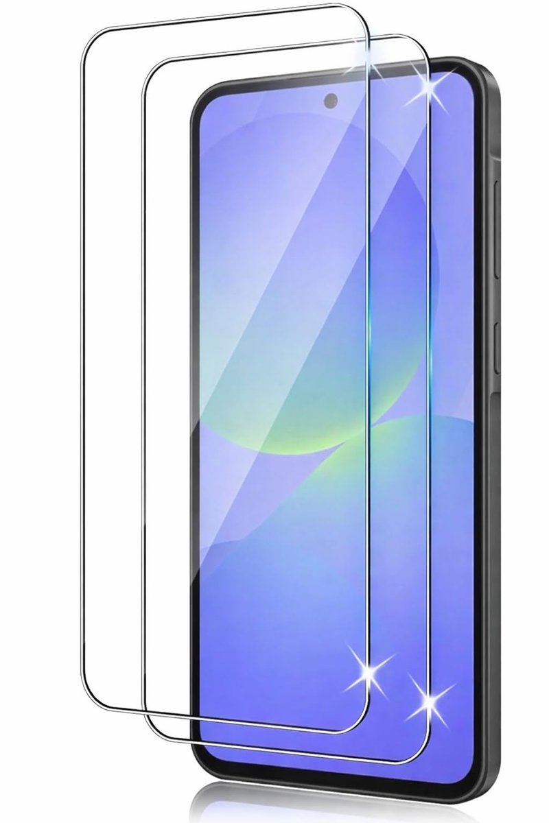 Coverzone Samsung Galaxy S25 Fe İle Uyumlu Yüksek Kalite Temperli Full Ekran Koruma Camı Tam Uyum Çizilmeye Dayanıklı 8-9H Tempered Glass Ekran Koruyucu Film