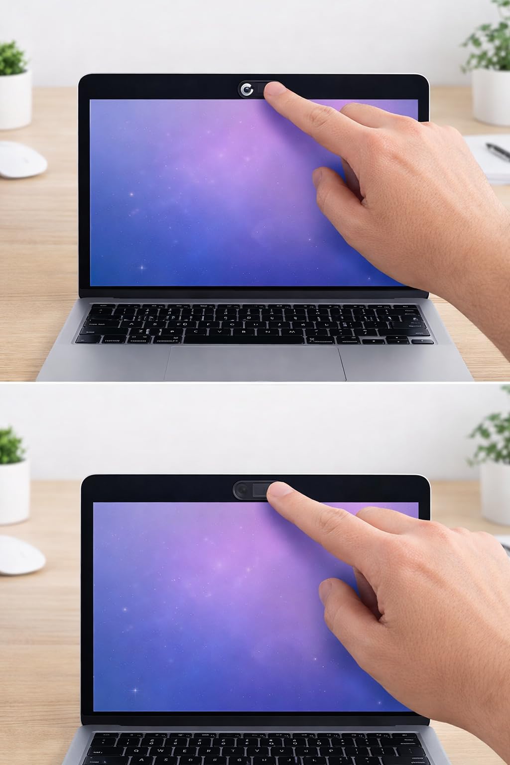 Busstier Webcam Kapatıcı Kamera Koruyucu 3 Lü Set Ultra İnce Gizlilik Koruma Laptop Tablet Telefon Uyumlu Kayar Kapaklı Güvenli Kamera Engelleyici