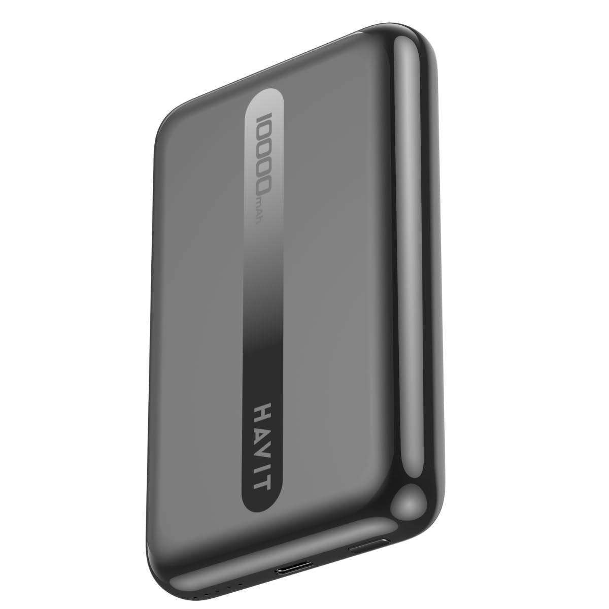 Havit PB5246 10.000 mAh Manyetik Kablosuz Powerbank 15W Kablosuz 20W PD (Siyah)