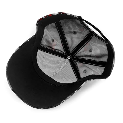Valkyrie Kuru Kafa Şapka Street Style Unisex Ayarlanabilir Baseball Cap Beyzbol Şapkası Kurukafa