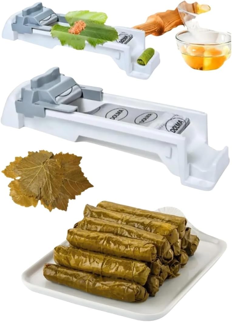 Orret Home 3 Kademeli Yaprak Sarma Makinesi Manuel Dolma Sarma Aparatı, Yaprak Sarma Makinesi, Dolma Sarma Aleti, Mutfak Sarma Aparatı