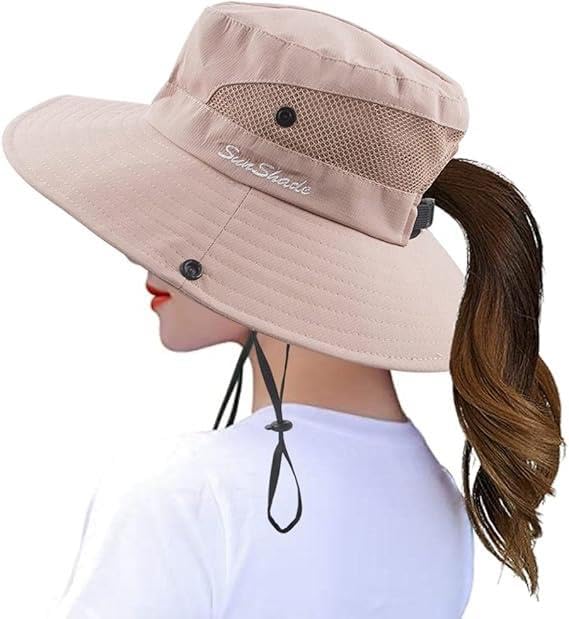 Valkyrie Outdoor Güneş Şapkası Unisex Kamp Trekking Safari Balıkçı Şapkası UV Koruma Pembe