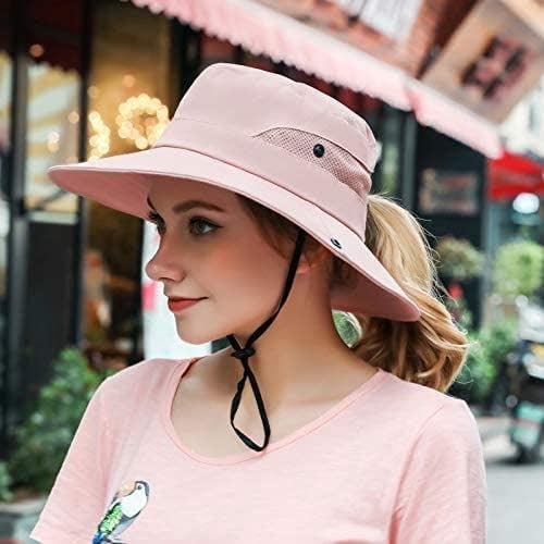 Valkyrie Outdoor Güneş Şapkası Unisex Kamp Trekking Safari Balıkçı Şapkası UV Koruma Pembe