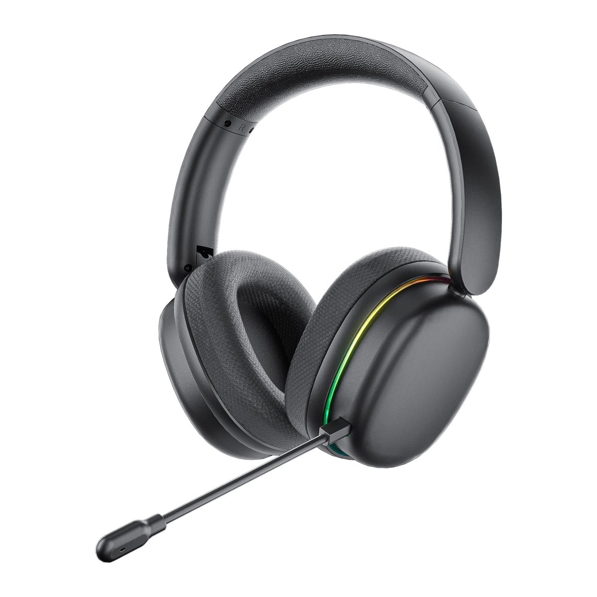 Aula G7 PRO Tri Mode Kablosuz RGB Gaming Mikrofonlu Oyuncu Kulaklığı 7.1 Surround Ses 40mm Driver Düşük Gecikme E-Spor Kulaklık Siyah