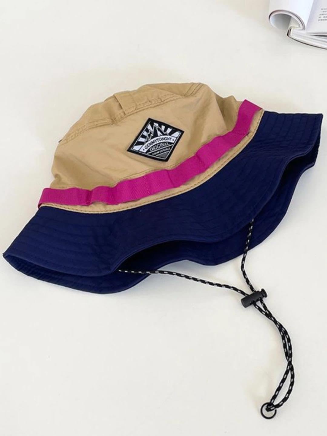 Valkyrie Katlanabilir Bucket Şapka Unisex – Ayarlanabilir İpli Yazlık Outdoor Şapka Hafif Nefes Alabilir Kamp Balıkçı Şapkası Bej