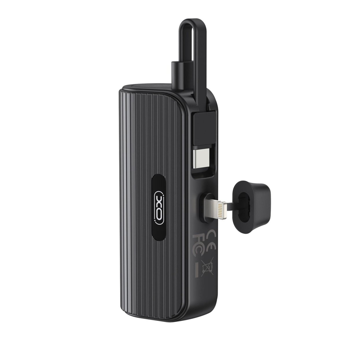 XO PR220(İP) 5000mAh Mini 20W PD Lightning Stantlı Dahili Type-C Kablolu Taşınabilir Powerbank
