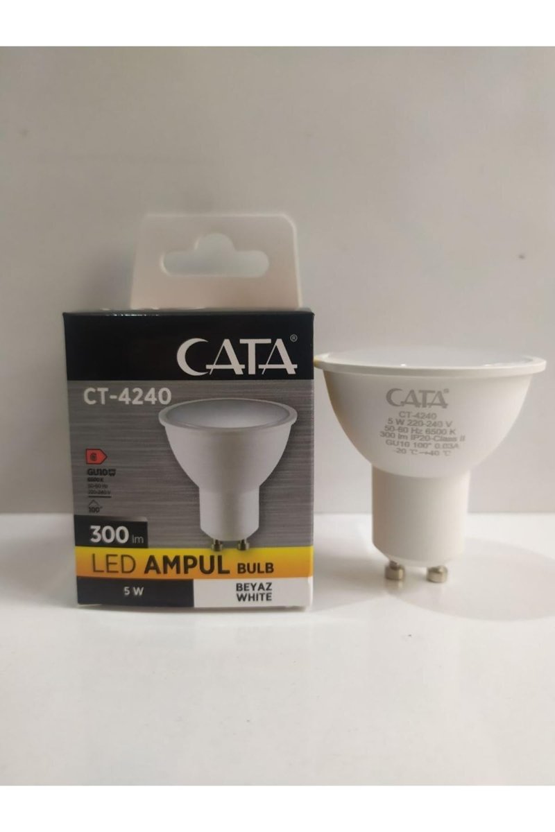 Cata 5 Watt Led Ampul (Gu10) Beyaz Işık
