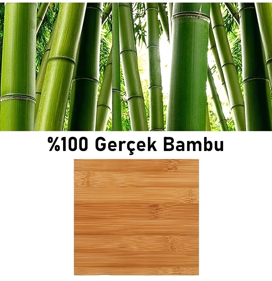 Valkyrie 5 Katlı Bambu Raf Kitaplık 60x23x128 cm Çok Amaçlı Düzenleyici Dekoratif Organizer