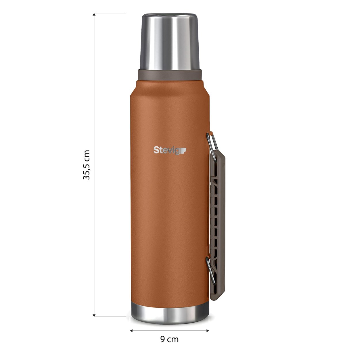 1 Camper Klasik Kulplu Sızdırmaz Çelik Termos Autumn Leaf 1.2 LT ST-259