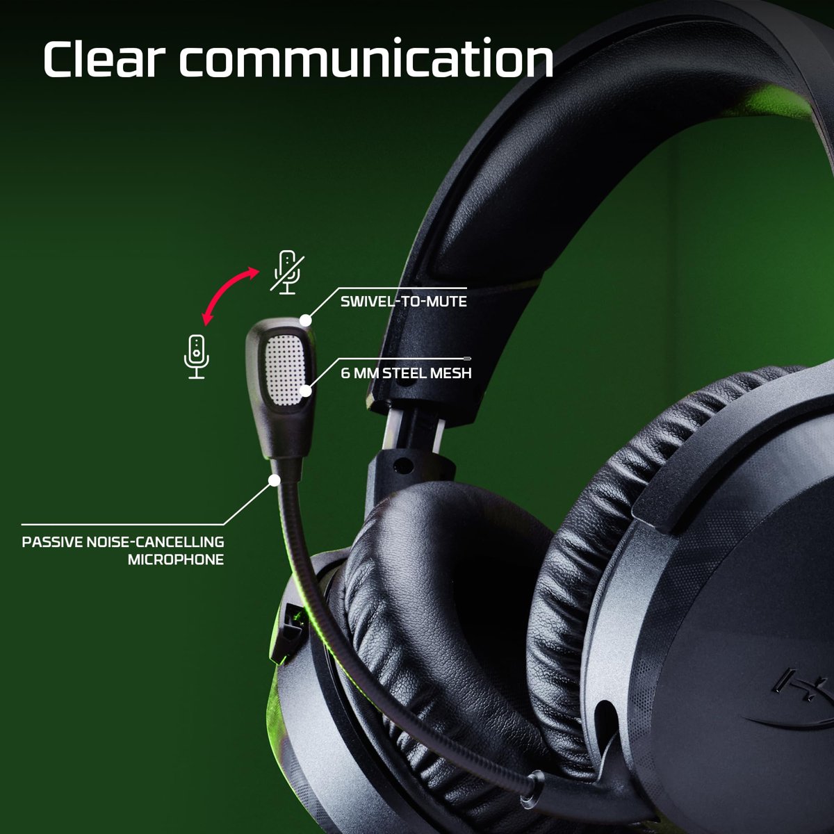HyperX CloudX Stinger 3 Wireless Gaming Headset Xbox