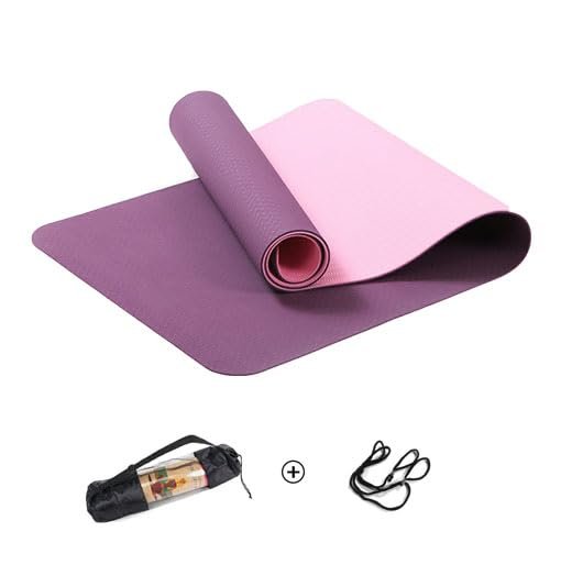 Pilates & Yoga Egzersiz Matı Çift Renkli