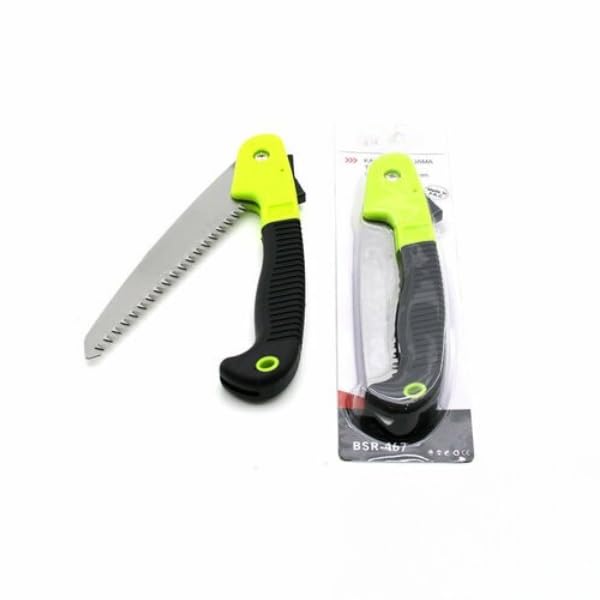 AEE® Katlanır Kurt Dişi Budama Testeresi 180 mm | Kilitli Bahçe Testeresi | Ağaç Dal Kesme El Testeresi