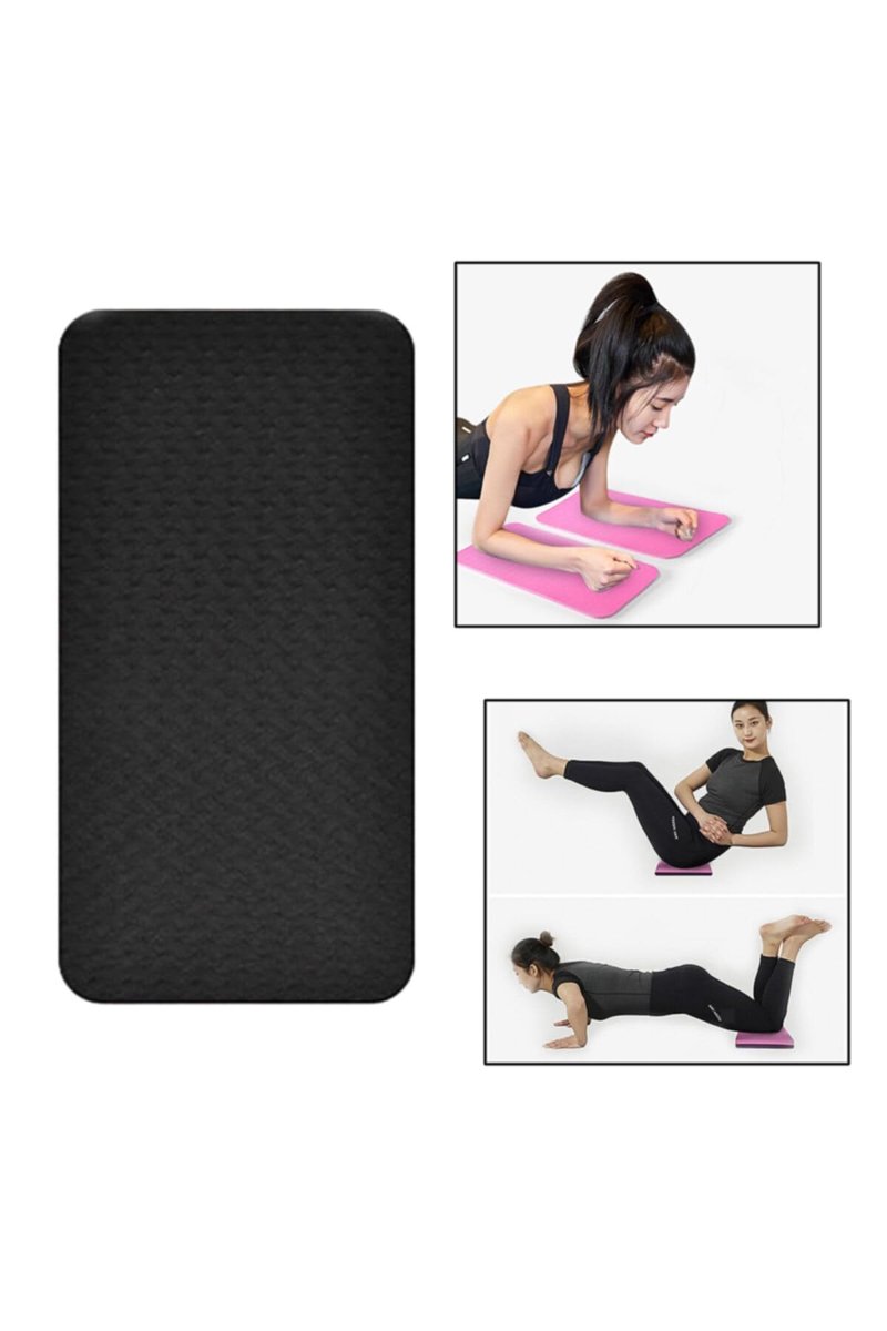 Leyaton Yoga Diz Dirsek Destek Yastığı Kaymaz Mat 6 Mm Gri, MTDZDST