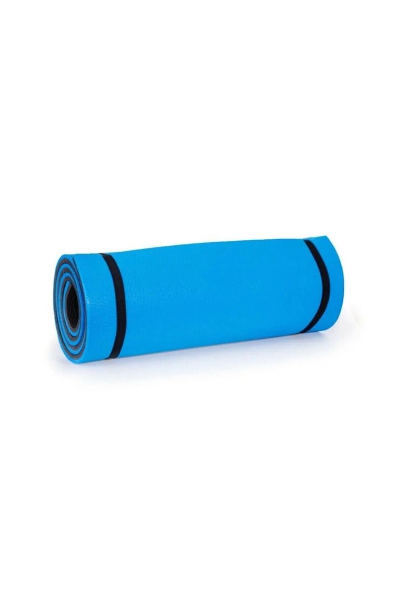 Leyaton 180x60x1 Cm Çift Taraflı Yoga Pilates Matı MAVİ-SİYAH, ZEN-CS-YGM-16CM7